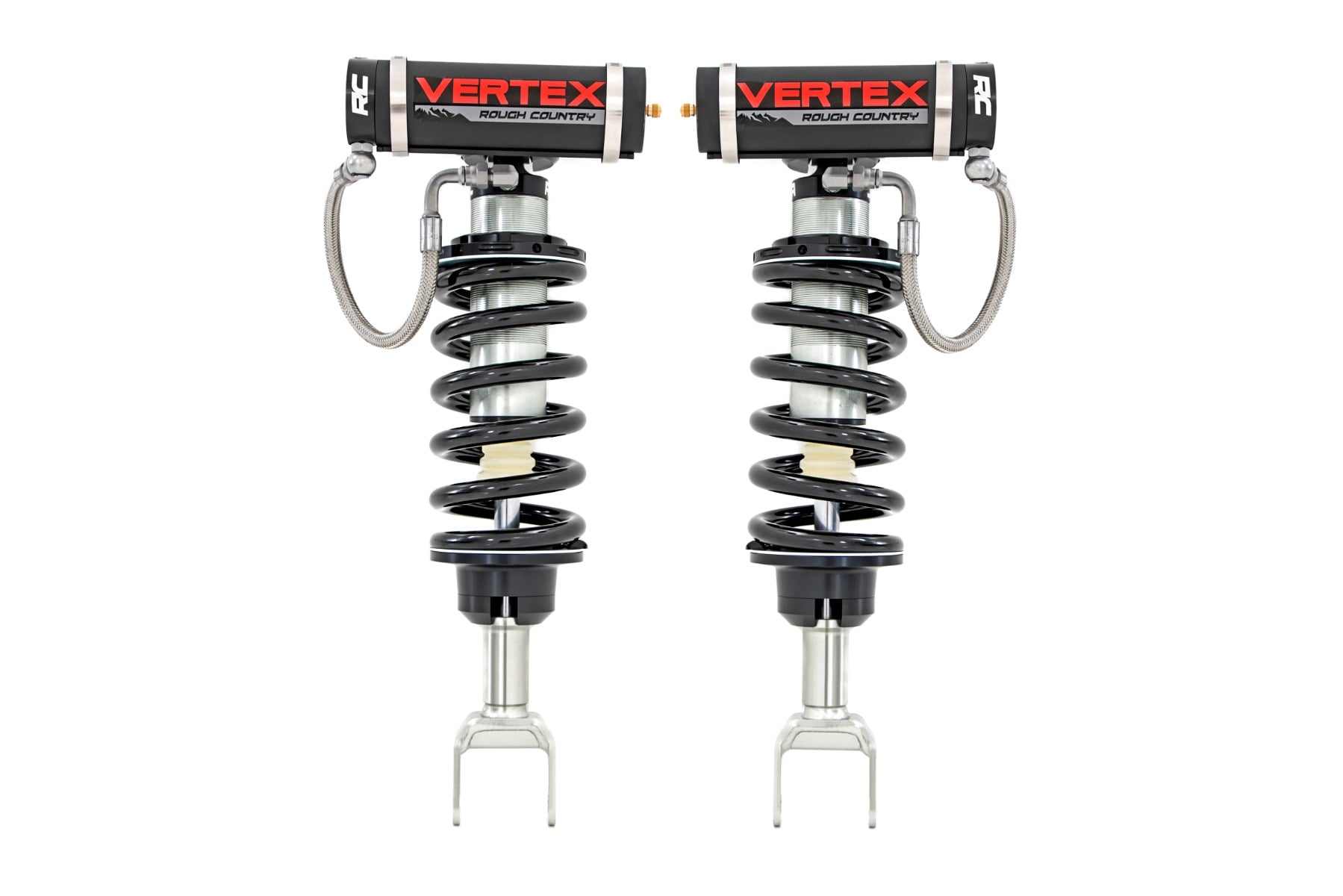 Rough Country Vertex 2.5 Reservoir Coilovers Front 3.5″ Ram 1500 2WD/4WD (2019-2026)