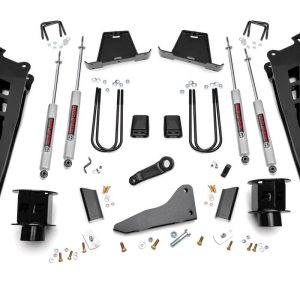 Rough Country 5 Inch Lift Kit Non-Dually Ram 3500 4WD (2013-2015)