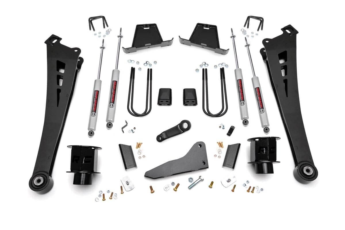 Rough Country 5 Inch Lift Kit Non-Dually Ram 3500 4WD (2013-2015)
