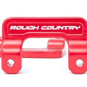 Rough Country 2 Inch Leveling Kit Aluminum Red Chevy/GMC 1500 Truck (07-18) SUV (07-20)