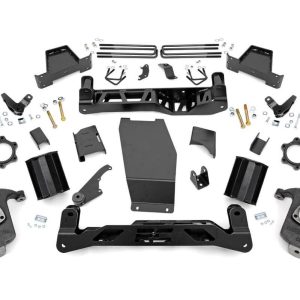 Rough Country 7 Inch Lift Kit Magneride Cast Steel GMC Sierra 1500 Denali 4WD (14-16)
