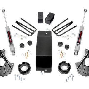 Rough Country 3.5 Inch Lift Kit Alum/Stamp Steel LCA Chevy/GMC 1500 (14-18 & Classic)