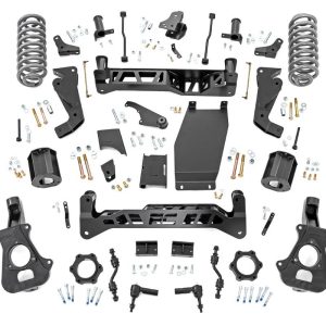 Rough Country 6 Inch Lift Kit Mag-ride Auto-Lev Chevy/GMC SUV 1500 4WD (2015-2020)