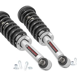 Rough Country N3 Leveling Struts 2 Inch Loaded Strut Ford F-150 4WD (2014-2026)