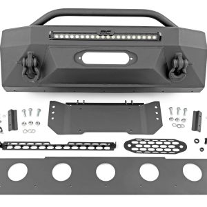 Rough Country Front Bumper Hybrid 20″ Blk LED Toyota 4Runner 2WD/4WD (2014-2024)