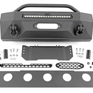 Rough Country Front Bumper Hybrid 20″ Blk DRL Toyota 4Runner 2WD/4WD (2014-2024)
