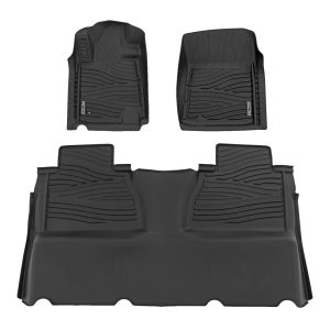 Rough Country Floor Mats FR & RR Crew Max Toyota Tundra 2WD/4WD (2014-2021)