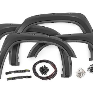 Rough Country Pocket Fender Flares 1G3 Magnetic Grey Toyota Tundra 2WD/4WD (2014-2021)