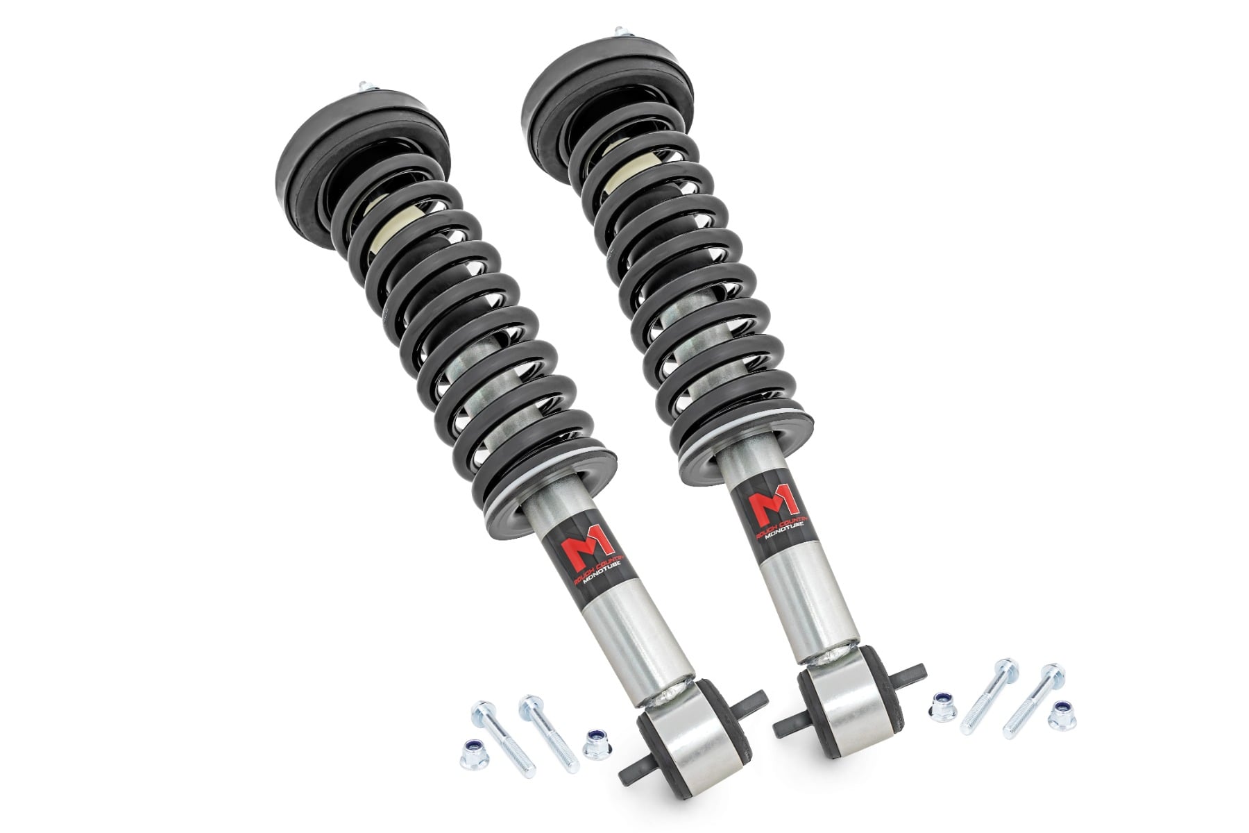Rough Country M1 Adjustable Leveling Struts 0-2″ Ford F-150 4WD (2014-2026)