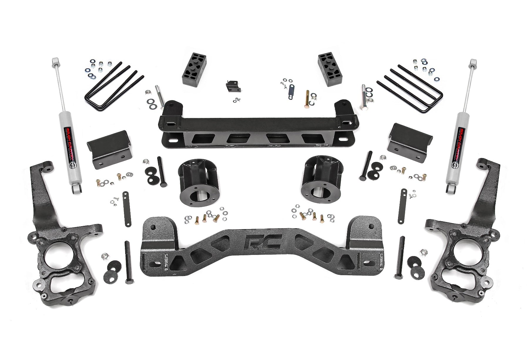 Rough Country 4 Inch Lift Kit Ford F-150 2WD (2015-2020)