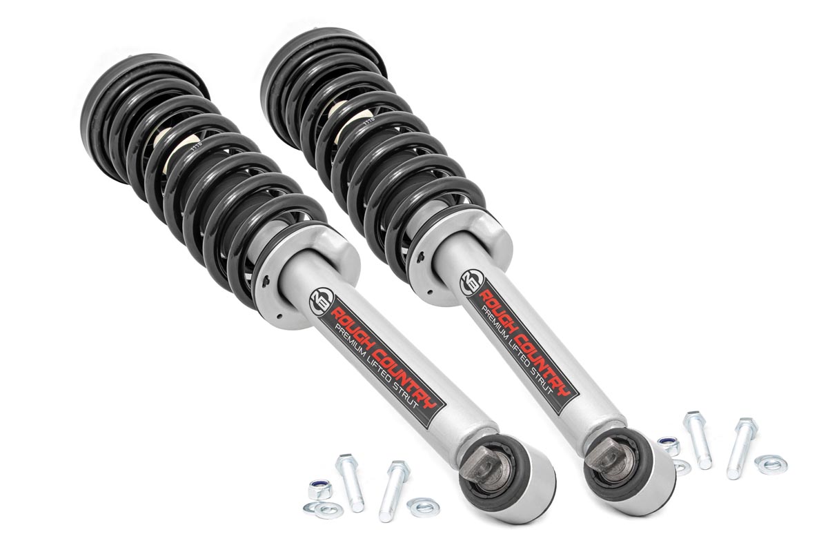 Rough Country Loaded Strut Pair 6 Inch Ford F-150 4WD (2014-2026)