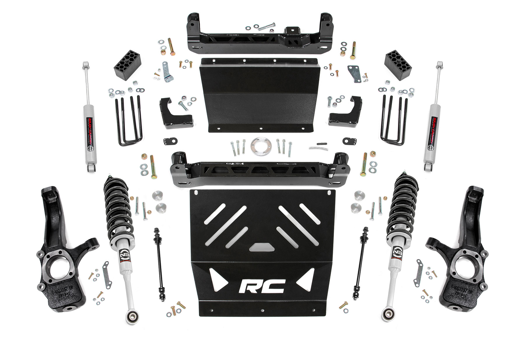 Rough Country 4 Inch Lift Kit N3 Struts Chevy/GMC Canyon/Colorado 2WD/4WD (2015-2022)
