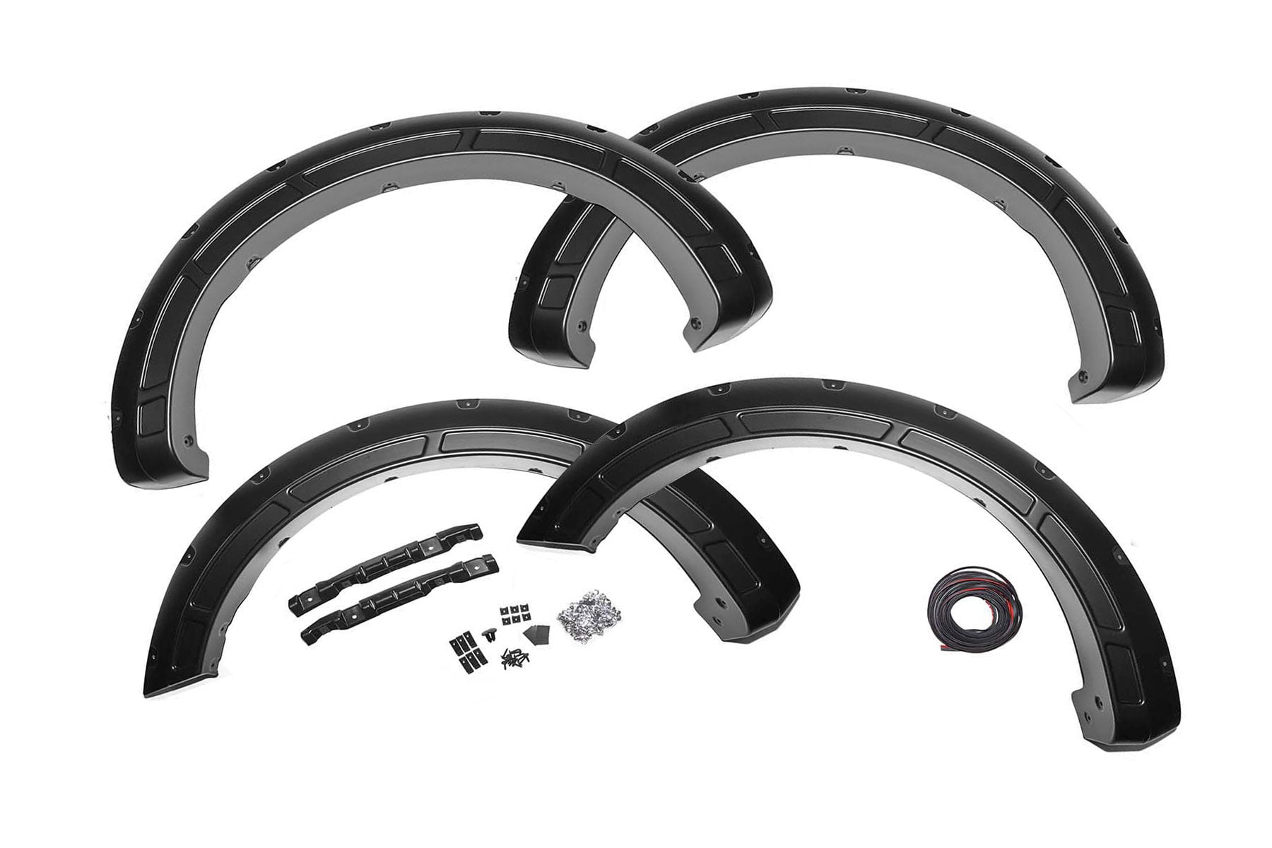 Rough Country Defender Fender Flares SZ Blue Flame Ford F-150 2WD/4WD (2015-2020)