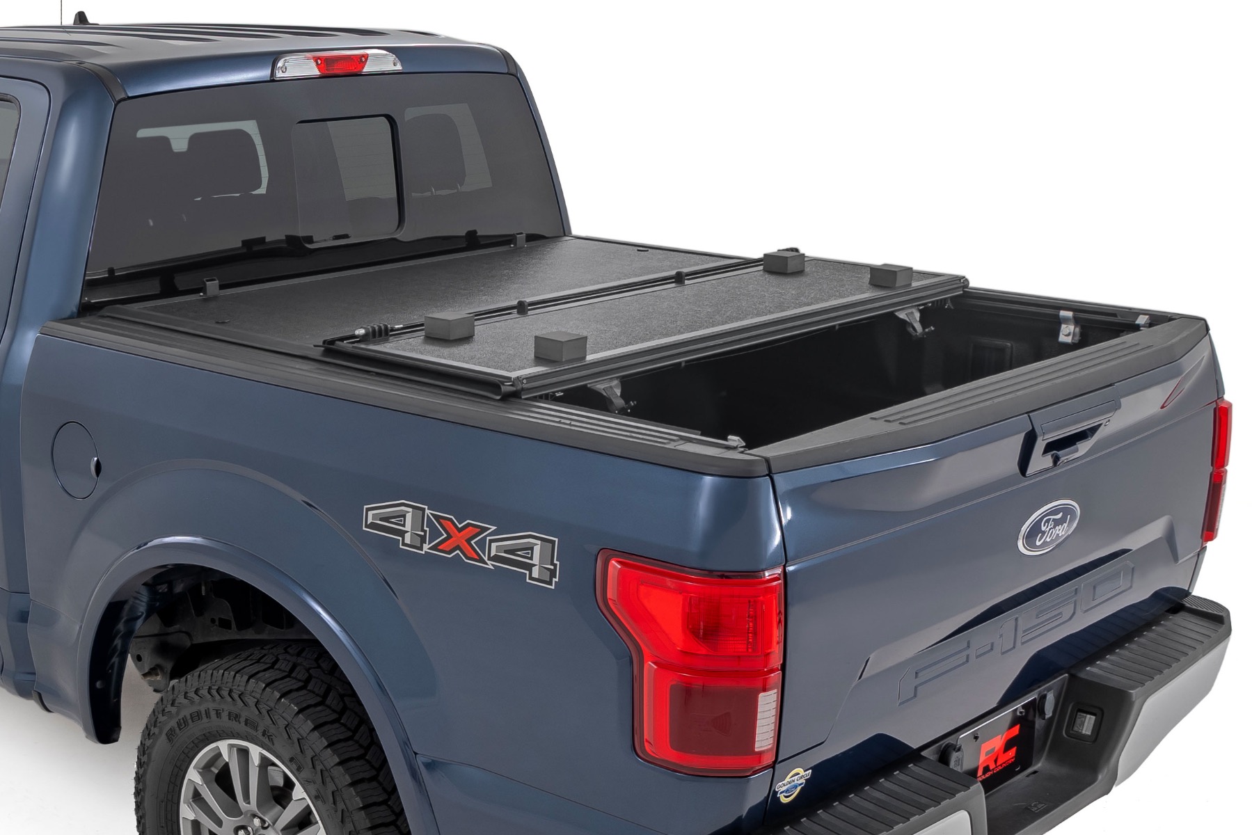 Rough Country Hard Low Profile Bed Cover 5’7″ Bed Ford F-150 (15-20)/Raptor (17-20)