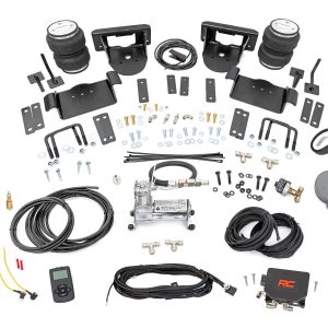 Rough Country Air Spring Kit w/compressor Wireless Controller 0-6″ Lifts Ford F-150 (15-20)