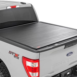 Rough Country Hard Roll Up Bed Cover 5’7″ Bed Ford F-150 (15-26)/F-150 Lightning (22-26)