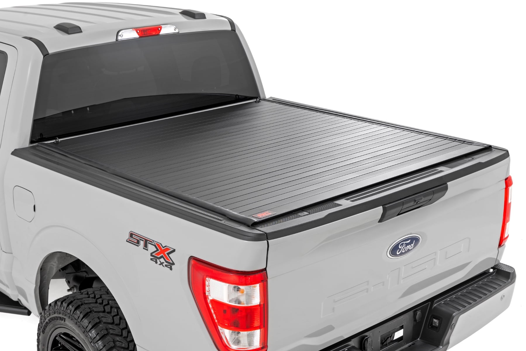 Rough Country Hard Roll Up Bed Cover 5’7″ Bed Ford F-150 (15-26)/F-150 Lightning (22-26)
