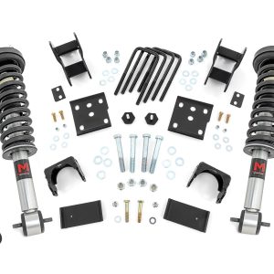 Rough Country 2 Inch Lowering Kit 4 Inch Rear Lowering M1 Ford F-150 4WD (2015-2026)
