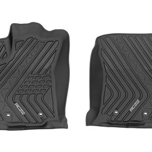 Rough Country Flex-Fit Floor Mats Front Toyota Tacoma 2WD/4WD (2016-2023)