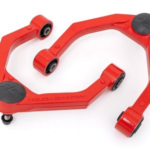 Rough Country Red Forged Upper Control Arms OE Upgrade Nissan Titan XD 4WD (2016-2024)
