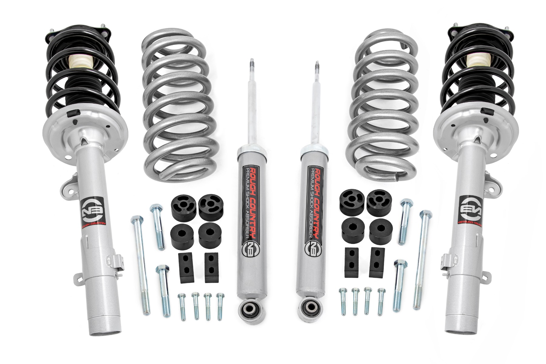 Rough Country 2 Inch Lift Kit N3 Struts Honda CR-V 4WD (2017-2020)