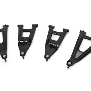 Rough Country Black Forged Alum High Clearance 2″ Fwd Offset Control Arms w/Ball Joints Polaris Ranger 1000XP