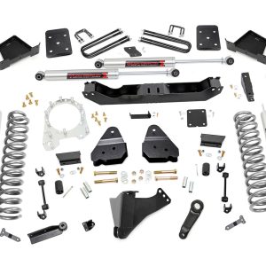 Rough Country 6 Inch Lift Kit Diesel 4-Link M1 Ford F-250/F-350 Super Duty (17-22)