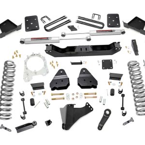 Rough Country 6 Inch Lift Kit 4-Link OVLD Ford F-250/F-350 Super Duty 4WD (2017-2022)