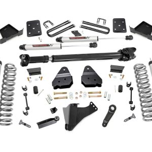 Rough Country 6 Inch Lift Kit Diesel 4 Link D/S V2 Ford F-250/F-350 Super Duty (17-22)
