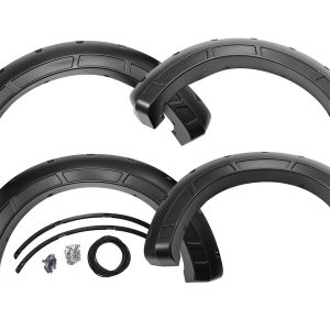 Rough Country Fender Flares Defender G1 Absolute Black Ford F-250/F-350 Super Duty (17-22)