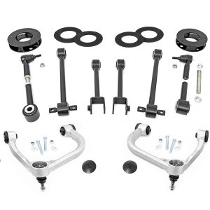 Rough Country 3 Inch Lift Kit UCA M1 Struts Ford Expedition 4WD (2018-2024)