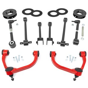 Rough Country 3 Inch Lift Kit UCA M1 Struts Ford Expedition 4WD (2018-2024)