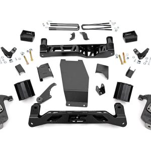 Rough Country 5 Inch Lift Kit Magneride Cast Steel GMC Sierra 1500 Denali 4WD (14-18)