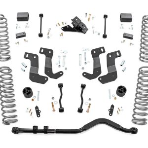 Rough Country 3.5 Inch Lift Kit C/A Drop 4-Door EcoDiesel Jeep Wrangler Unlimited (20-23)