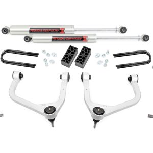 Rough Country 3.5 Inch Lift Kit M1 Rear Mono Leaf Chevy Silverado 1500 2WD/4WD (25-26)