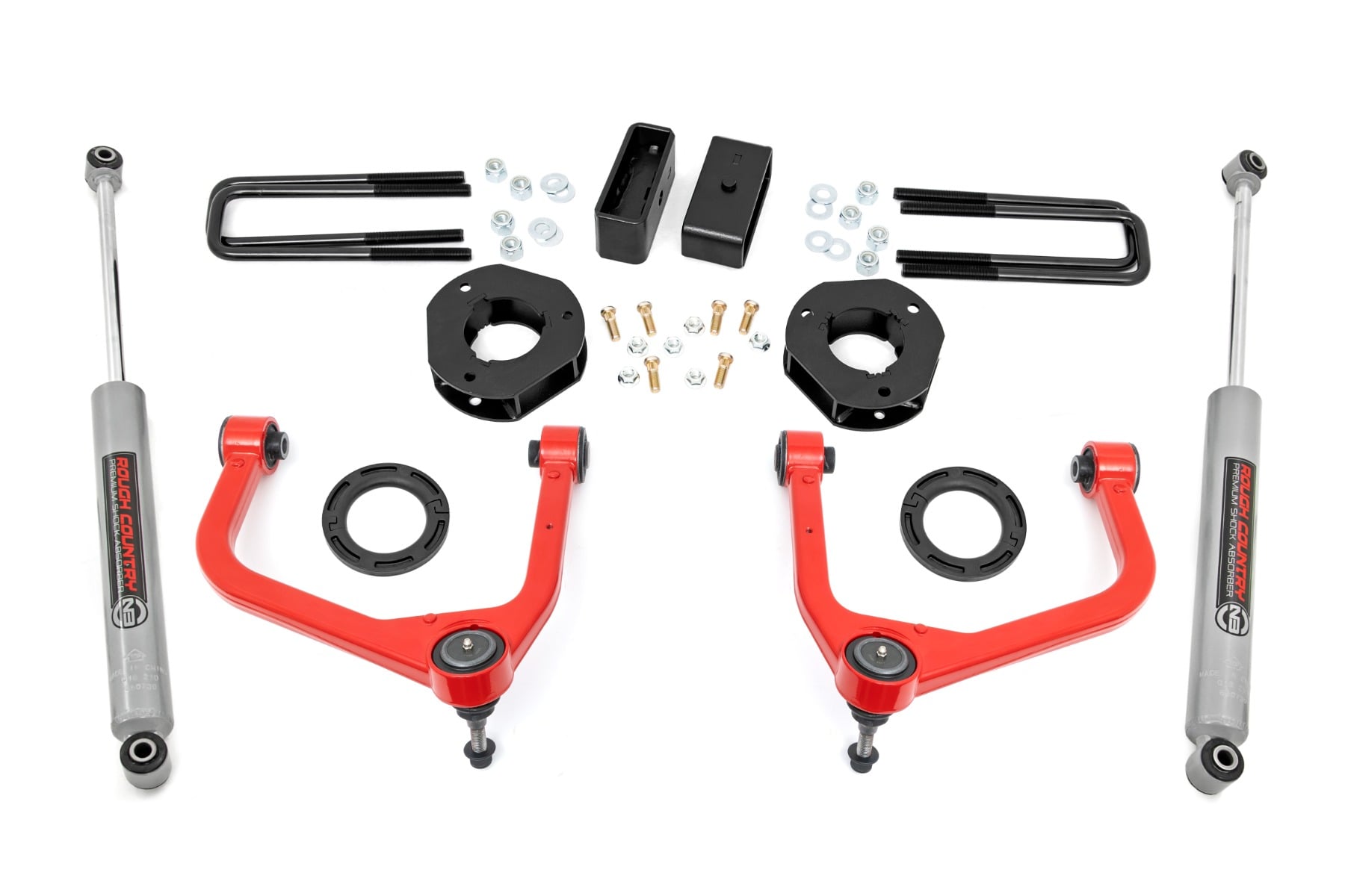Rough Country 3.5 Inch Lift Kit GMC Sierra 1500 2WD/4WD (2019-2024)