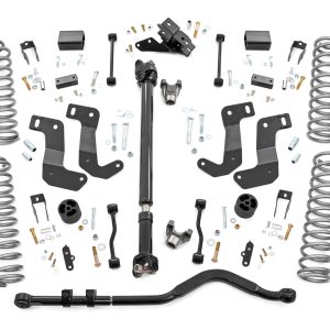 Rough Country 3.5 Inch Lift Kit C/A Drop 4-Door 392 Jeep Wrangler Unlimited (18-23)