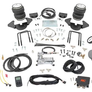 Rough Country Air Spring Kit w/compressor Stock Height Wireless Controller Chevy/GMC 1500 (19-25