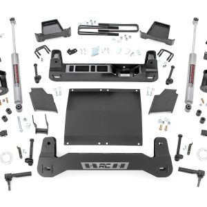 Rough Country 4 Inch Lift Kit Diesel Chevy/GMC Sierra 1500 (19-24)/Silverado 1500 (19-24)