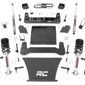Rough Country 6 Inch Lift Kit Mono Leaf Rear N3 Struts GMC Sierra 1500 2WD/4WD (25-26)