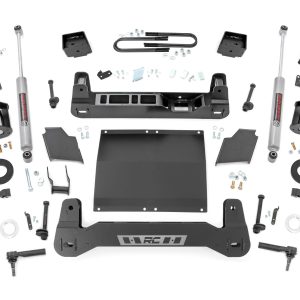 Rough Country 6 Inch Lift Kit Mono Leaf Rear Diesel GMC Sierra 1500 2WD/4WD (25-26)
