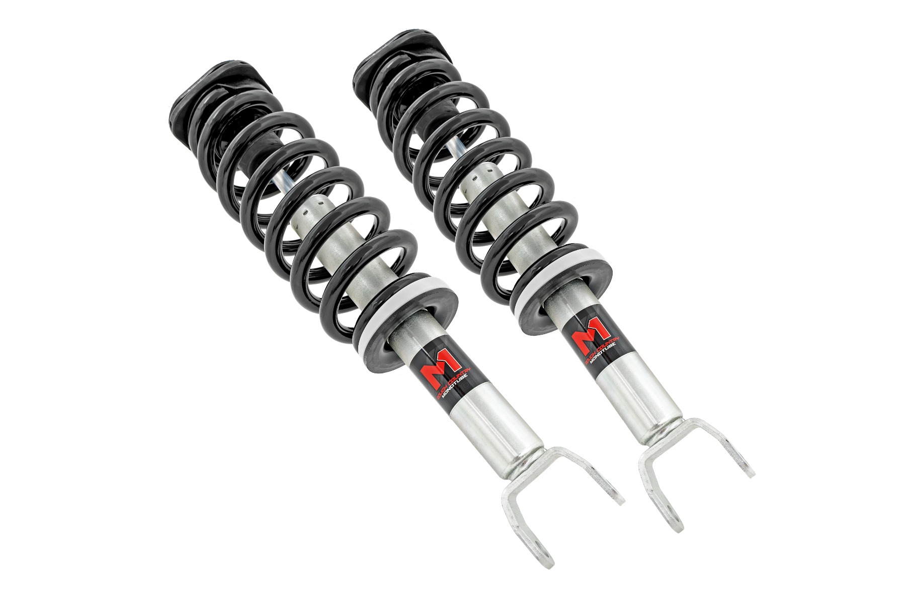 Rough Country M1 Adjustable Leveling Struts Monotube 0-2″ Ram 1500 2WD/4WD (19-26)