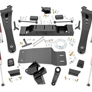 Rough Country 5 Inch Lift Kit Dual Rate Coils M1 Ram 2500 4WD (2019-2024)