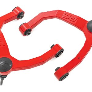 Rough Country Red Forged Upper Control Arms OE Upgrade Red Chevy/GMC Sierra/Silverado 1500 (19-26)