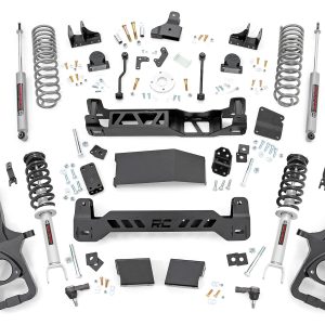 Rough Country 6 Inch Lift Kit 22XL N3 Struts Dual Rate Coils Ram 1500 4WD (19-24)