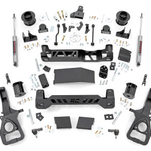 Rough Country 5 Inch Lift Kit 22XL Air Ride Ram 1500 4WD (2019-2024)