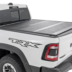 Rough Country Hard Low Profile Bed Cover 6’4″ No Rambox Ram 1500 (19-26)/1500 TRX (21-24)