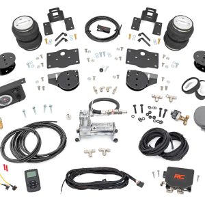 Rough Country Air Spring Kit w/compressor Wireless Controller 4 Inch Lift Kit Ram 1500 (19-26)