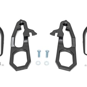 Rough Country Tow Hook Brackets & Bezel Combo Ram 1500 2WD/4WD (2019-2024)