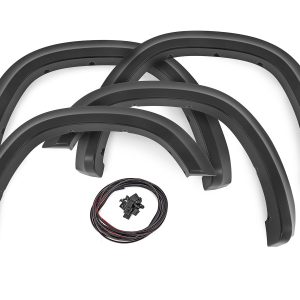 Rough Country Sport Fender Flares PR4 Flame Red Ram 1500 2WD/4WD (2019-2024)
